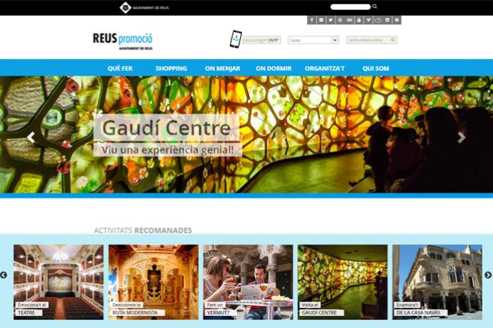 Diseño web Reus promoció / Turisme