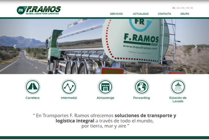 Redisseny web transframos.com