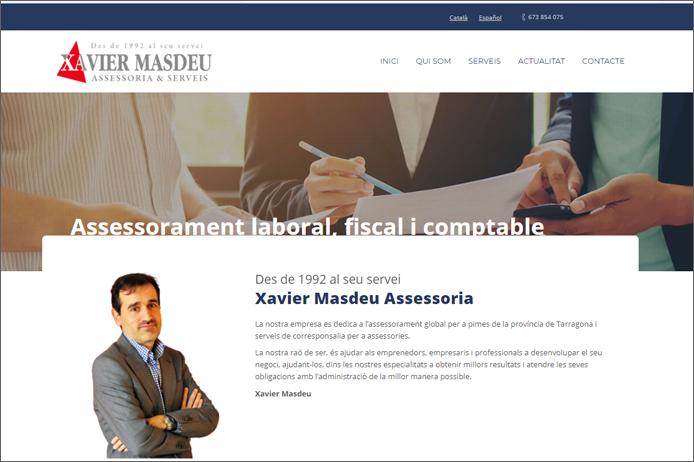 Xaviermasdeu disseny web