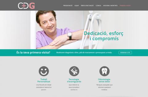 Web de la Clínica Dental Gisbert