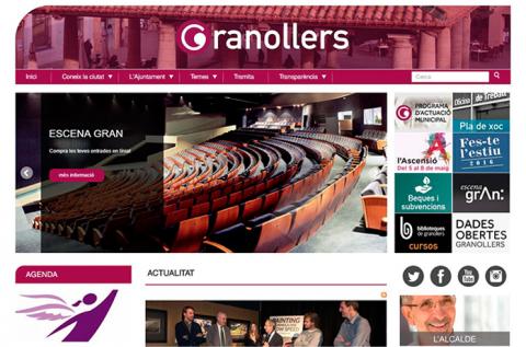 Desarrollo del web granollers.cat